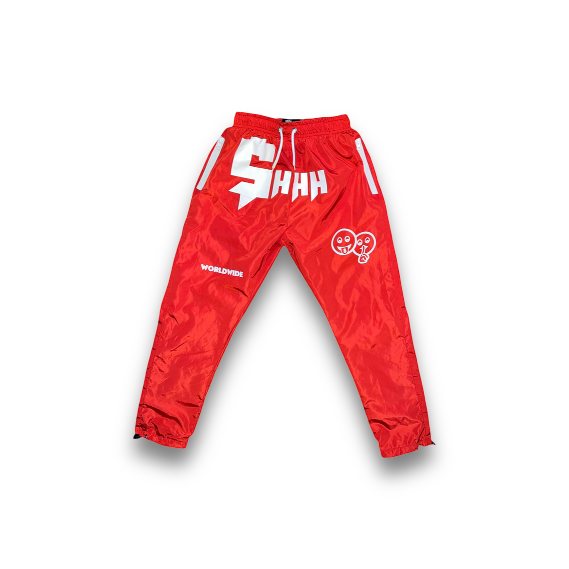 $HHH Windbreaker Pants - Red