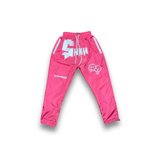 $HHH Windbreaker Pants - Pink