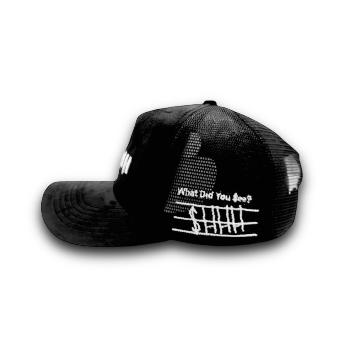 $HHH Trucker Hat - Black